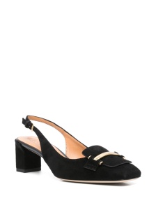 Tod's 50mm Suede Pumps with Back Strap - Img 3