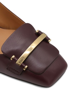 Tod's Barretta 40 leather slingback pumps - Img 2