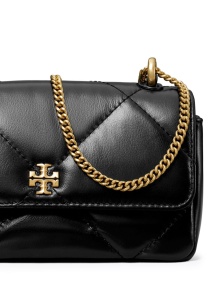 Tory Burch Kira Diamond mini leather shoulder bag - Img 3