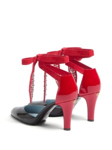 Valentino Garavani 85mm Foliefoliage pumps - Img 2