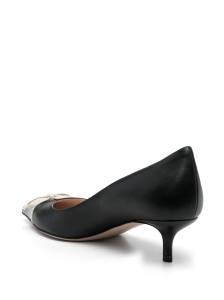 Valentino Garavani Bepointy Patent Leather and Kid Pumps 45mm - Img 2