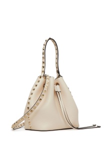 Valentino Garavani Rockstud Bucket Bag In Grainy Calfskin - Img 2