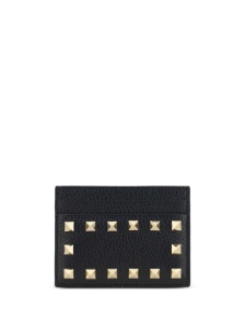 Valentino Garavani Rockstud leather card case