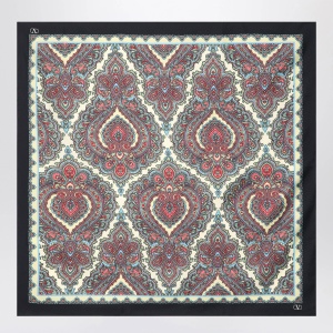 Valentino Garavani Silk scarf with Paisley print - Img 2