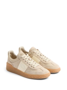 Valentino Garavani Upvillage Low Top Sneaker in Split Leather and Nappa Calfskin - Img 4