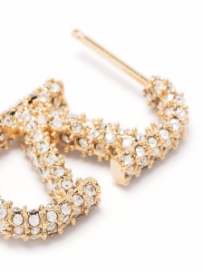 Valentino Garavani VLogo Signature strass earrings - Img 3