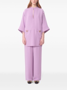 Valentino Vlogo silk mini dress - Img 2