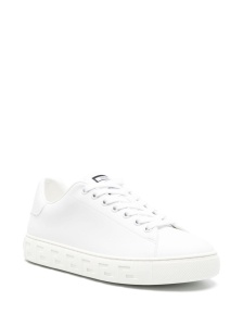 Versace greca faux leather sneakers - Img 3