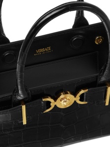 Versace Medusa '95 croc-effect tote bag - Img 3