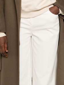 Via Masini 80 Trousers Cream - Img 2