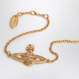 Vivienne Westwood Mini Bas Relief Chain gold bracelet - Img 2
