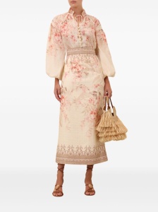 Zimmermann Illuminate Pencil Midi Skirt - Img 3