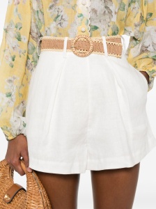 Zimmermann Shorts Ivory - Img 2
