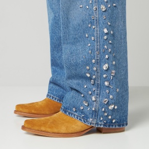 1989 STUDIO Over denim pants Crystals - Img 2