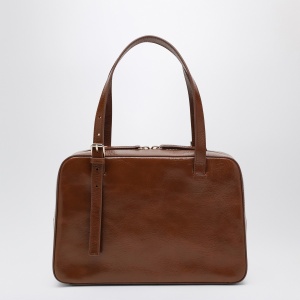 A.P.C. Virginia Box bag coffee color in leather - Img 2