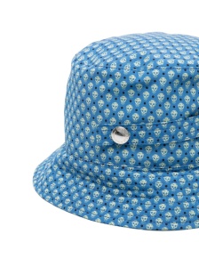Alexander McQueen Bucket hat with skull print - Img 2
