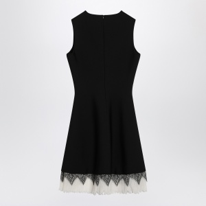 Alexander McQueen Dress with black/ivory spiderweb lace - Img 2
