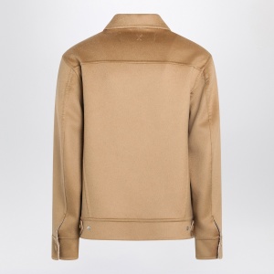 Ami Paris Beige wool trucker jacket - Img 2