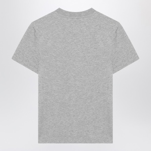 Ami Paris T-shirt Ami De Coeur grey in cotton - Img 2