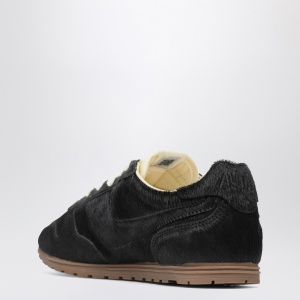 AUTRY Black Windspin sneakers in pony hair - Img 2