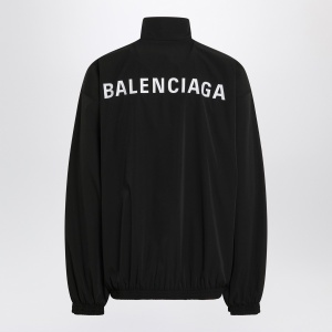 Balenciaga Back zip sweatshirt black - Img 2