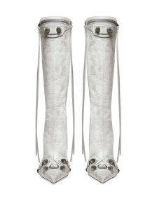 Balenciaga cagole leather boots - Img 4