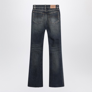 Balenciaga Dark blue Bootcut Slim Fit jeans - Img 2