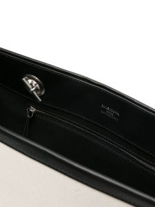 Balenciaga Logo Print Canvas Tote Bag - Img 2