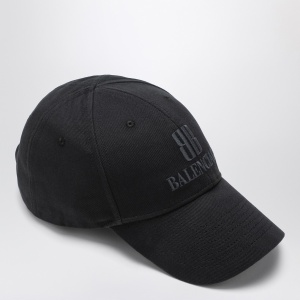 Balenciaga Nano BB black baseball cap - Img 2