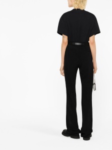 Balenciaga pinstripe straight-leg trousers - Img 4