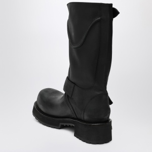 Balenciaga Venom boots in black calf leather - Img 2