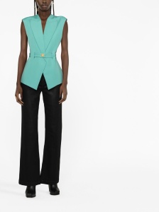 Balmain Sleeveless belted jacket - Img 3