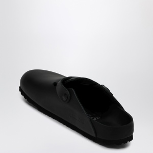Birkenstock Boston slipper black in smooth leather - Img 2