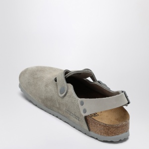 Birkenstock Stone grey suede Tokyo slipper - Img 2