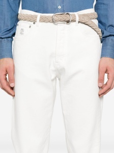 Brunello Cucinelli Jeans White - Img 3