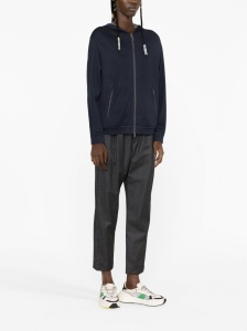 Brunello Cucinelli Monili chain zipped hoodie - Img 3