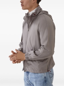 Brunello Cucinelli Unlined outerwear in lightweight techno fabric with hood - Img 2
