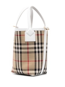 Burberry check motif mini bucket bag - Img 4