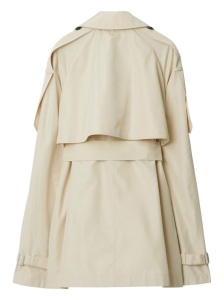 Burberry Short silk trench coat - Img 2
