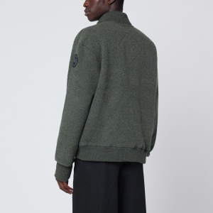 Canada Goose Hudson sage green fleece bomber Black Label - Img 2