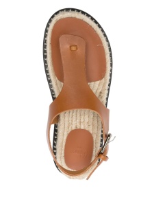 Castañer Castaner Sandals Leather Brown - Img 4