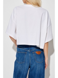 Chloé Chloè T-shirts and Polos White - Img 4