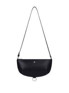Courreges Pre half-moon leather shoulder bag - Img 4