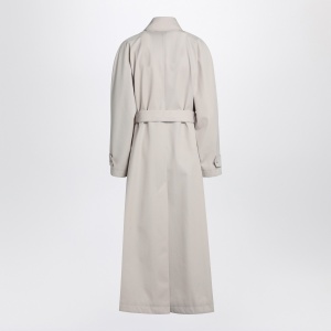 Dolce & Gabbana Dolce&Gabbana Beige trench in cotton drill - Img 2