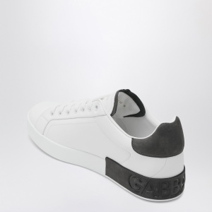 Dolce & Gabbana Dolce&Gabbana Portofino white/black leather sneaker - Img 2