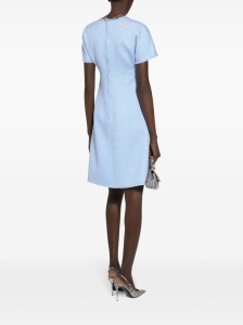 Dolce & Gabbana Rachel tweed midi dress with DG logo - Img 2