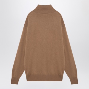 Dries Van Noten Beige cashmere turtleneck jumper - Img 2