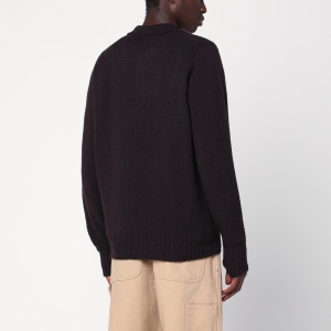 Drumohr Brown lambswool polo - Img 2
