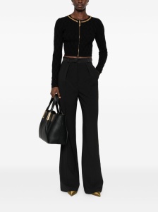Elisabetta Franchi Trousers Black - Img 2