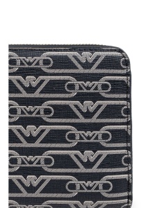 Emporio Armani Allover logo continental wallet - Img 3